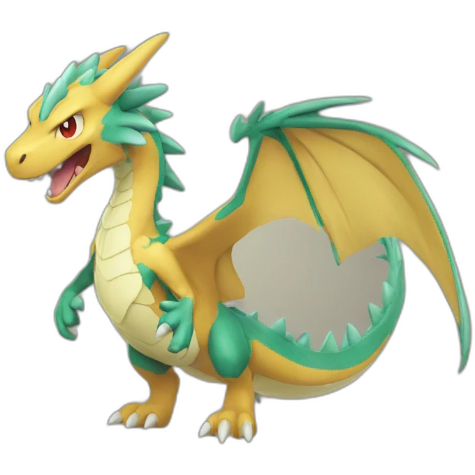 Dracofeu pokemon emoji