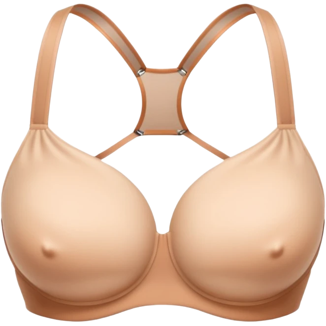 SUJETADOR BASICO COLOR CARNE emoji