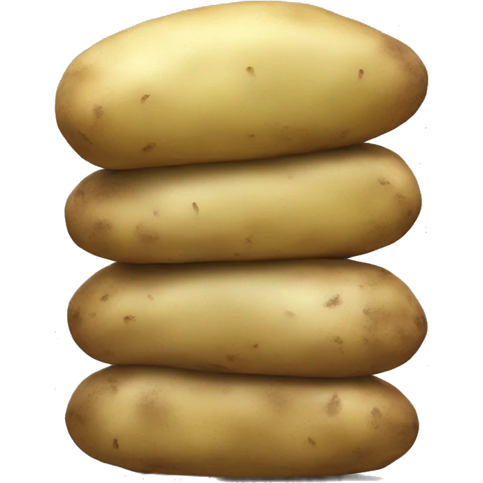 Humongous stack of potatoes emoji