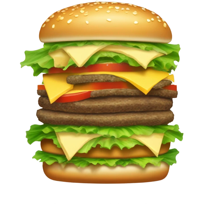 Deli hamburger emoji