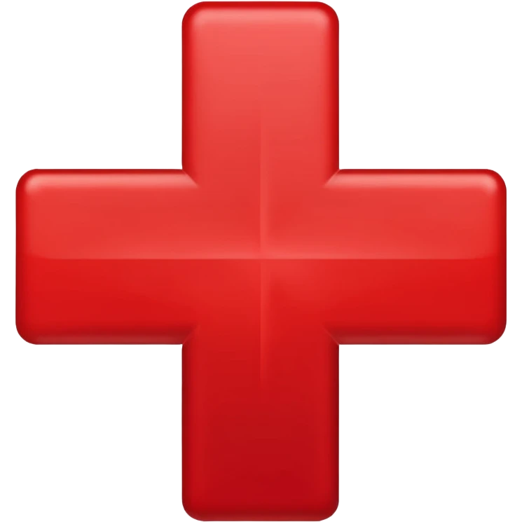 Red Cross emoji