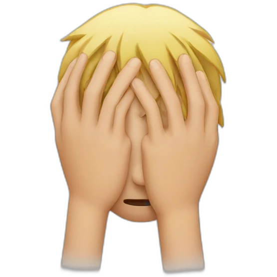 face palm emoji