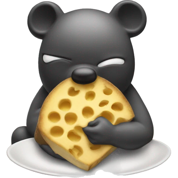 biggie cheese eating emoji