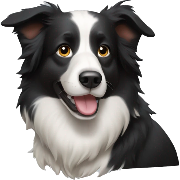 lumpy border collie emoji