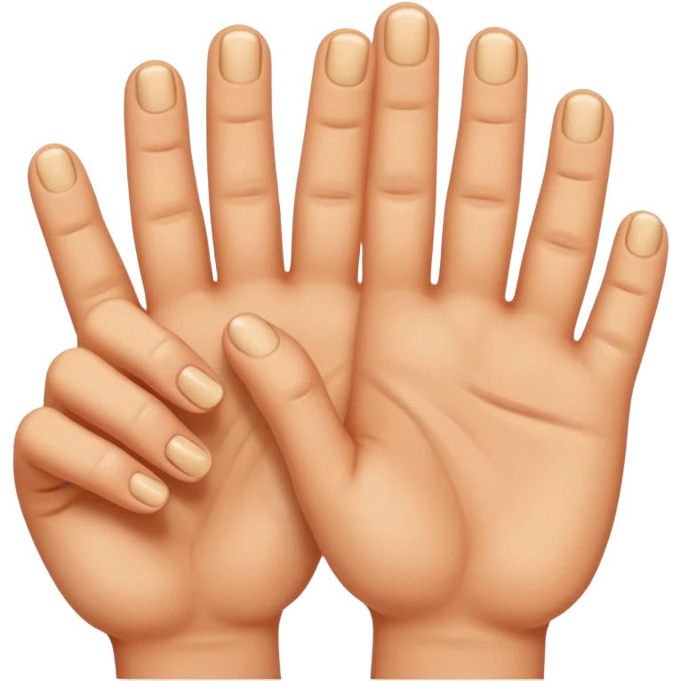 Hands fingering emoji