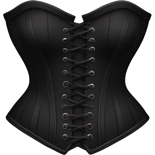 Black corset emoji