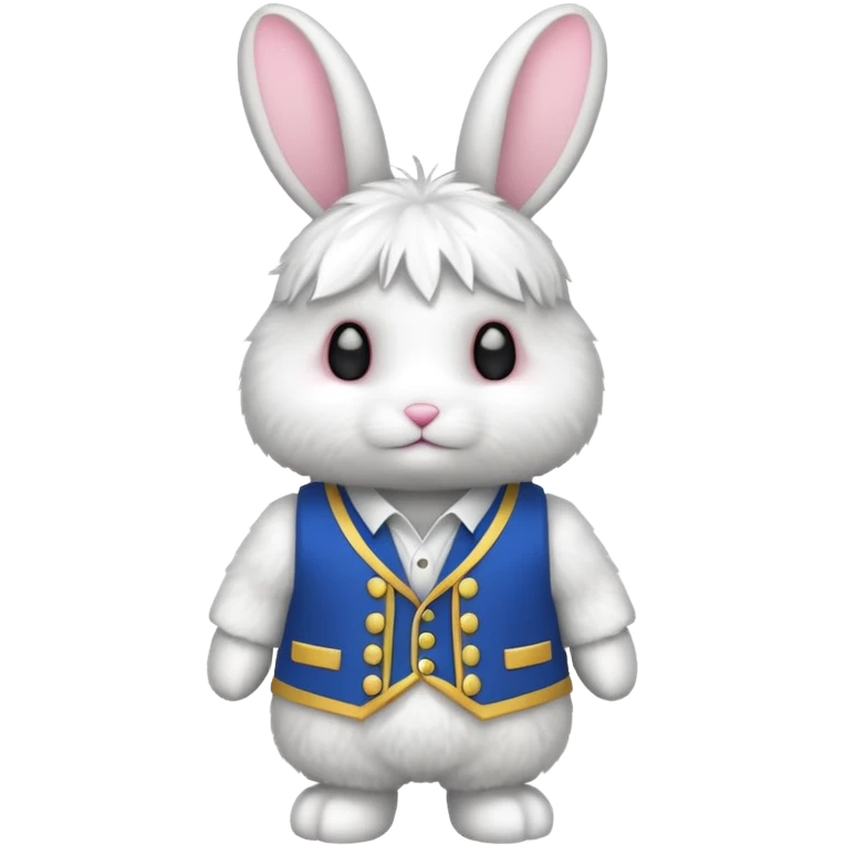 Make a bunny with classic roblox emoji