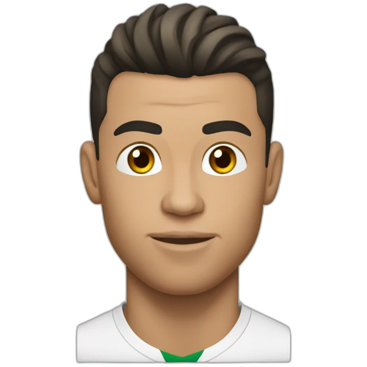 christiano ronaldo inquiet emoji