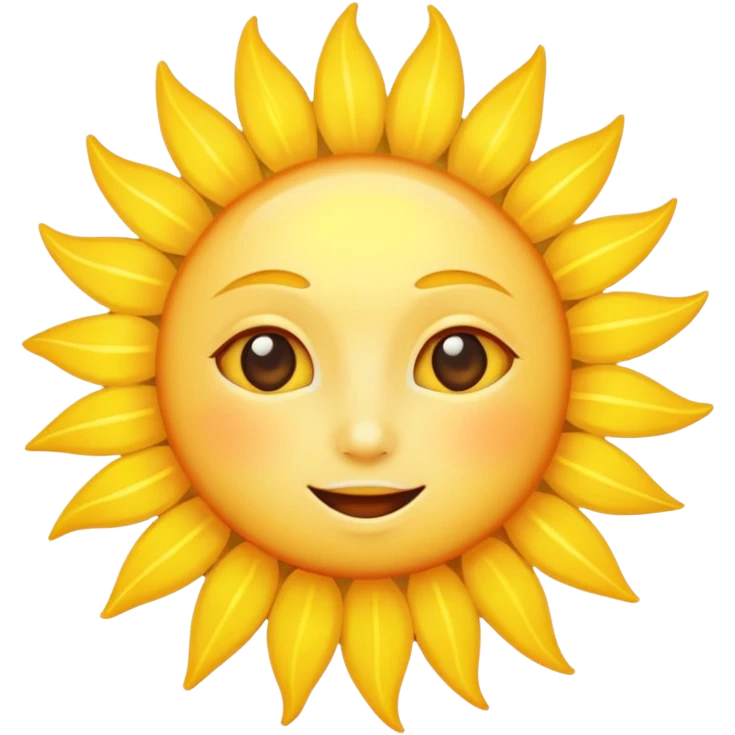 Sunny emoji