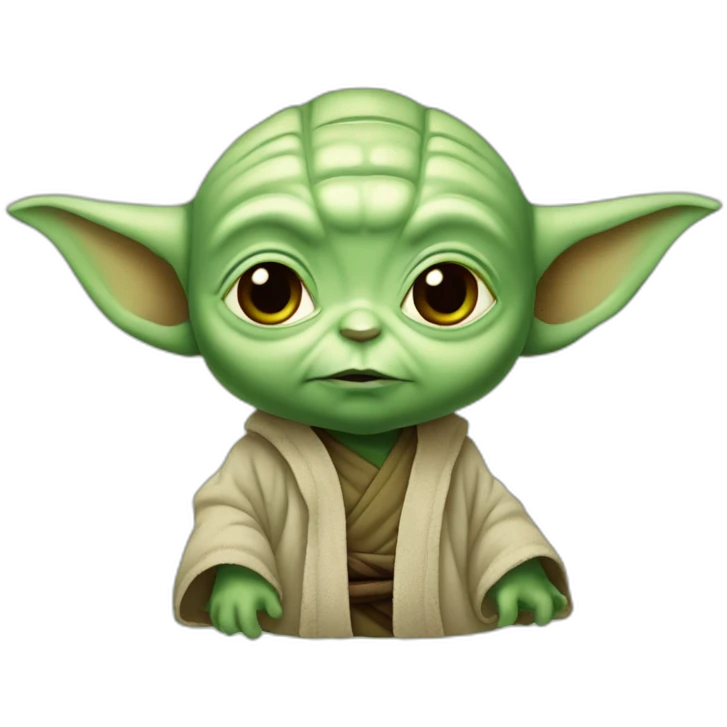 Bébé Yoda emoji