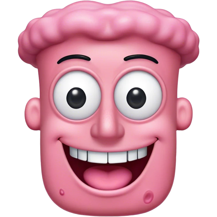 Патрик из "Спанч Боба" emoji