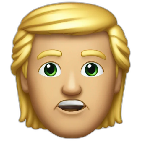trump-golden-ducha emoji