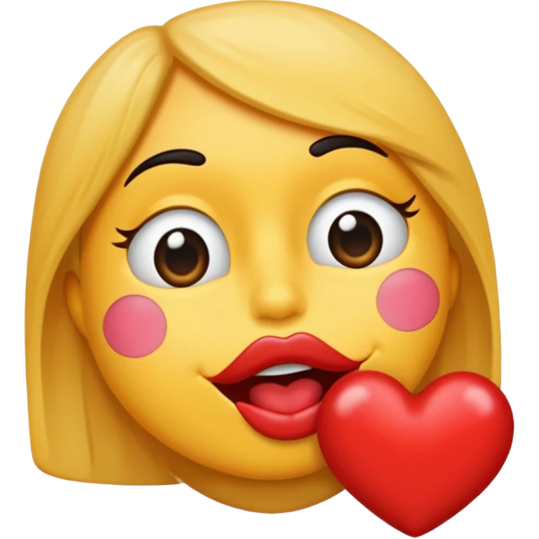 Lazando beso emoji