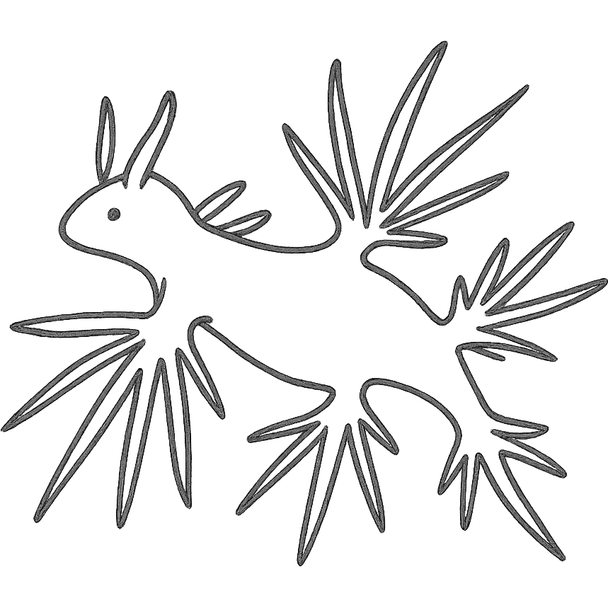 Glaucus atlanticus blue dragon sea slug emoji