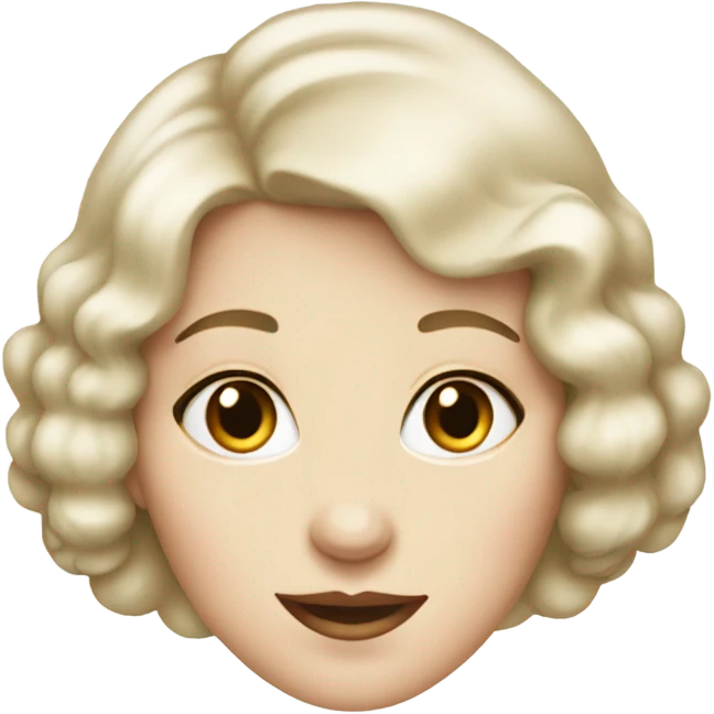 white Woman out of the 20s  emoji