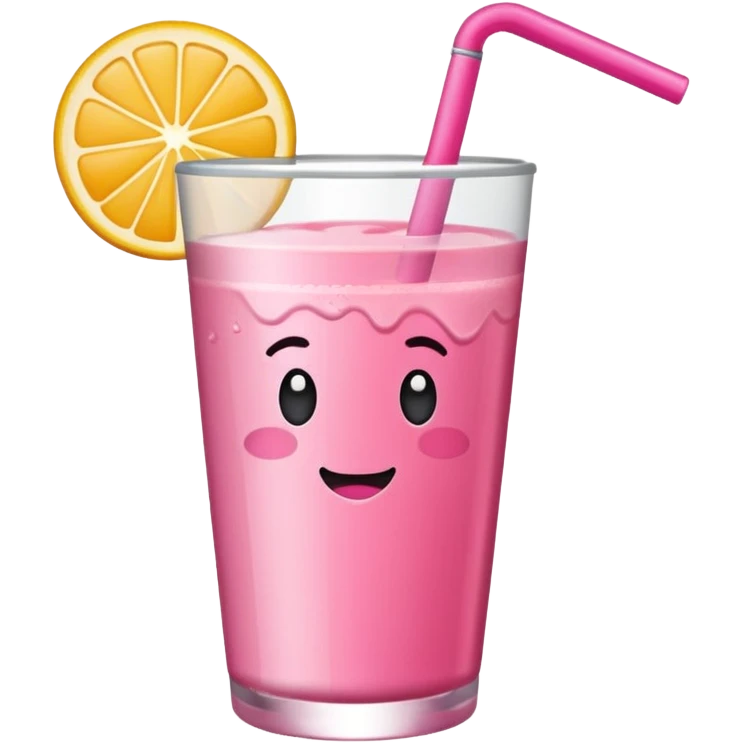 Pink lwmonade emoji