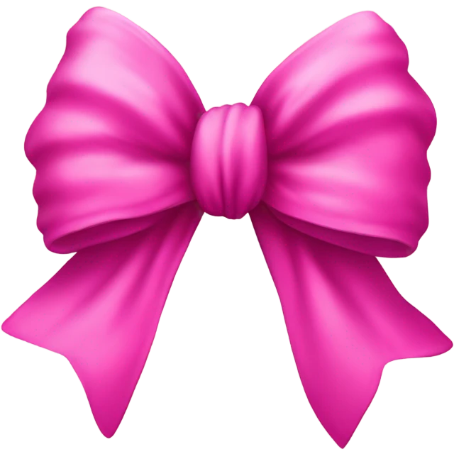 pink bow emoji