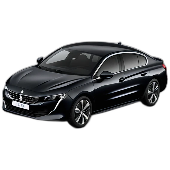 Peugeot 508 2018 black emoji