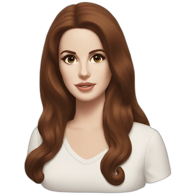 lana del rey A&W era emoji