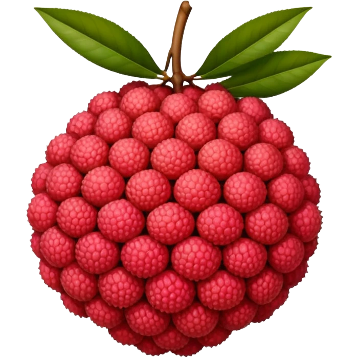 lychee fruit emoji