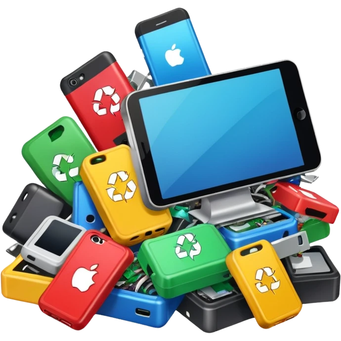 déchet électronique  emoji