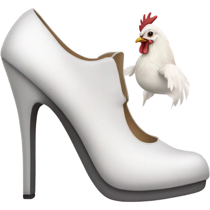 https://www.emojis.com/emoji/chicken-legs-dxdGnb3NyT in https://www.emojis.com/emoji/white-heels-dBHVNfnh5e3 emoji