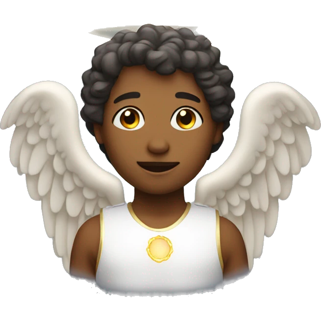 Angel with halo emoji
