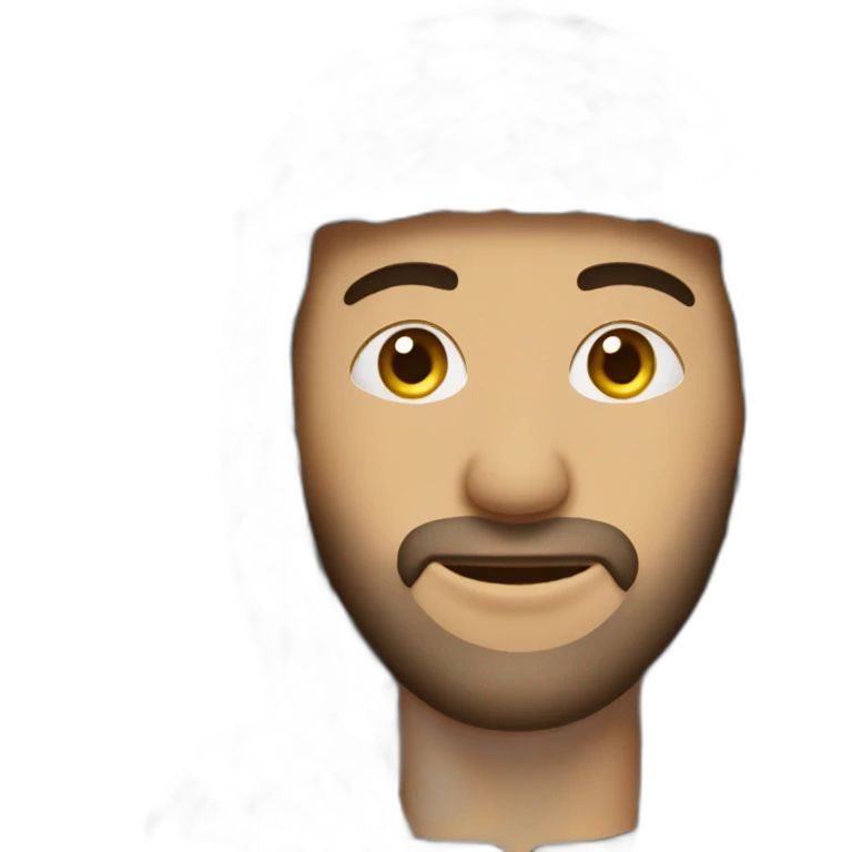 man wearing Keffiyeh emoji