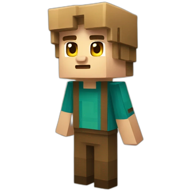 Mincraft steve emoji
