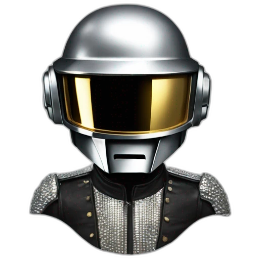 Daft punk silver emoji