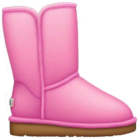 Pink uggs emoji