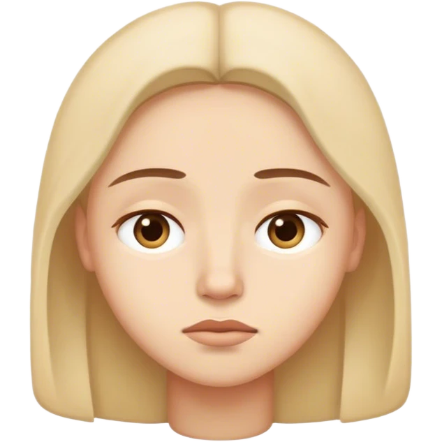 Sleepy emoji