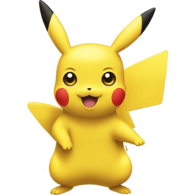 Pikachu ultra énervé  emoji