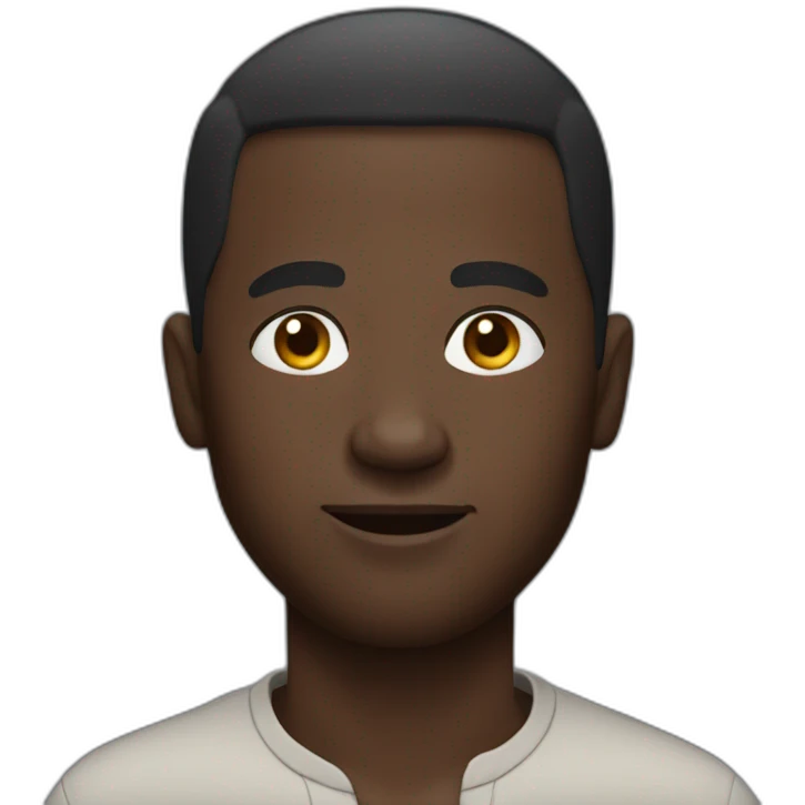 African man emoji