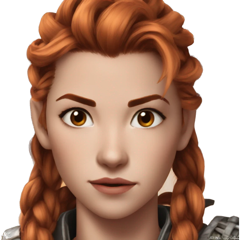 horizon forbidden west aloy face realistic emoji