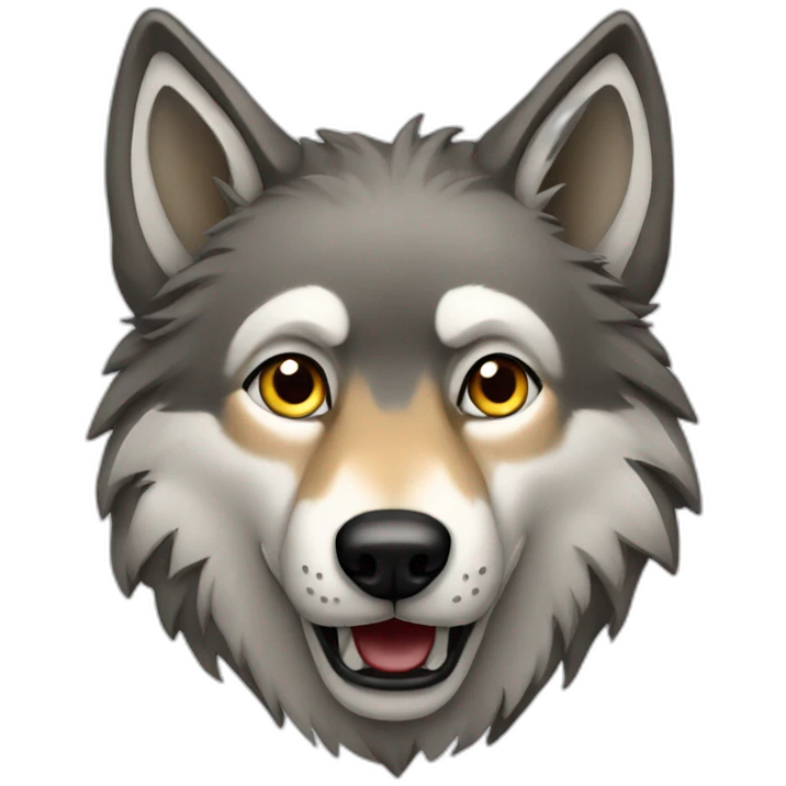 wolf emoji
