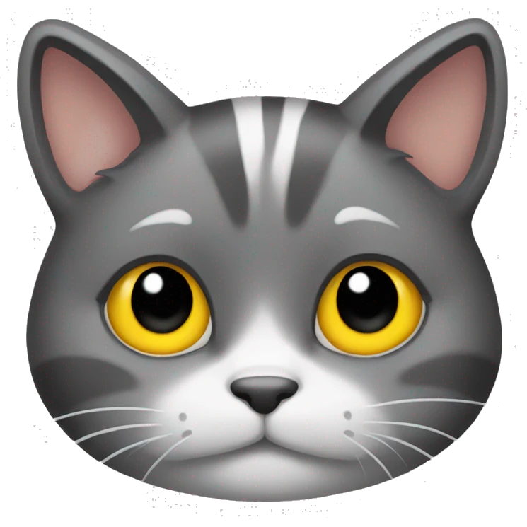 Shy cat  emoji