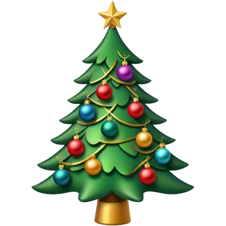 Christmas tree emoji