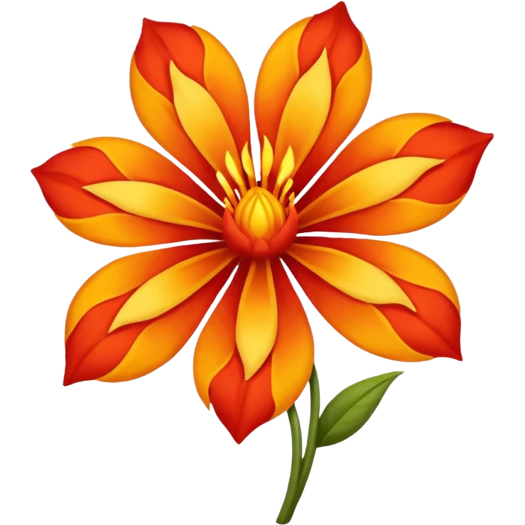 flame flower ww1 emoji