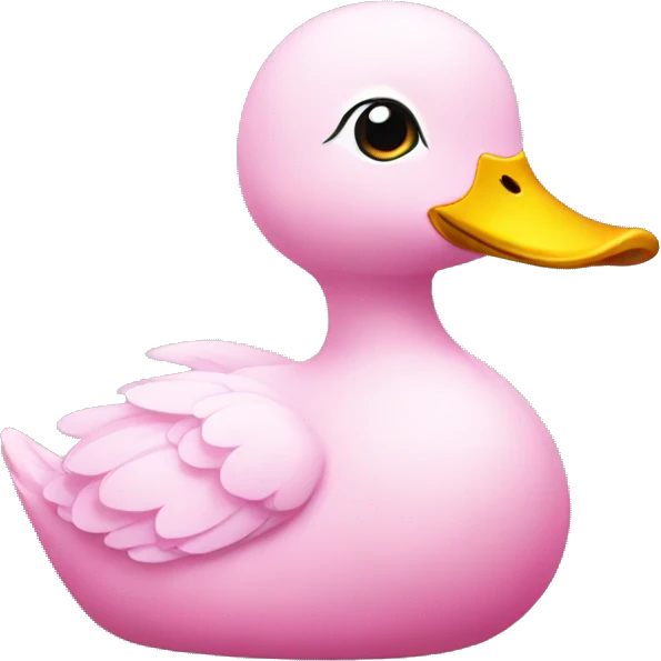 Pinky duck  emoji