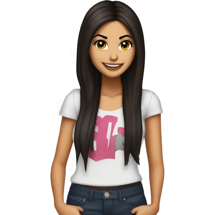 victoria justice from victorious emoji