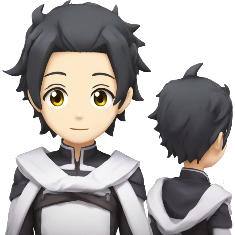 Natsuki subaru from the anime Re:zero emoji
