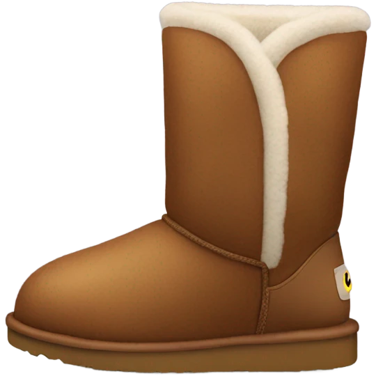 Brown ugg boots emoji