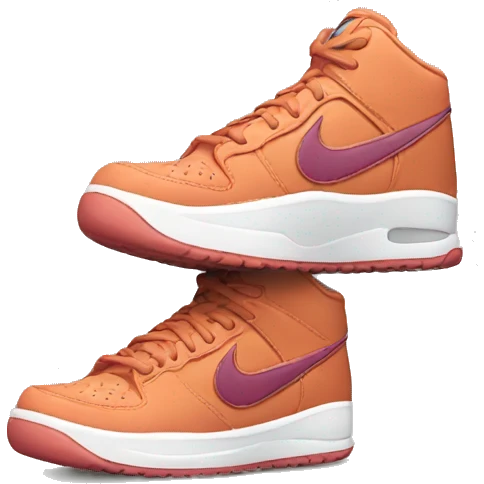 nike shoe emoji