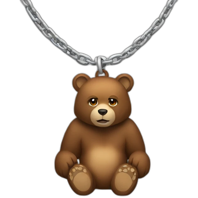 bear-chain emoji