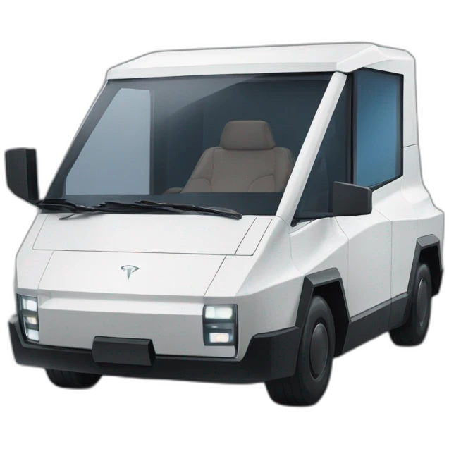 Tesla cybertruck emoji