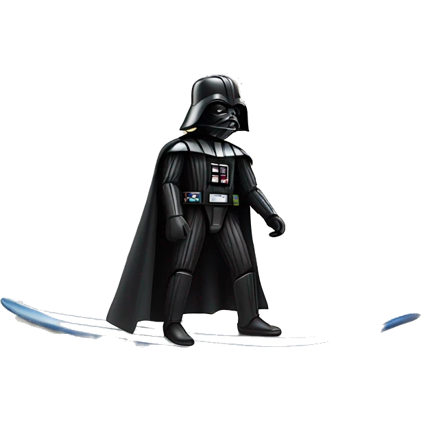 darth vader surfing emoji