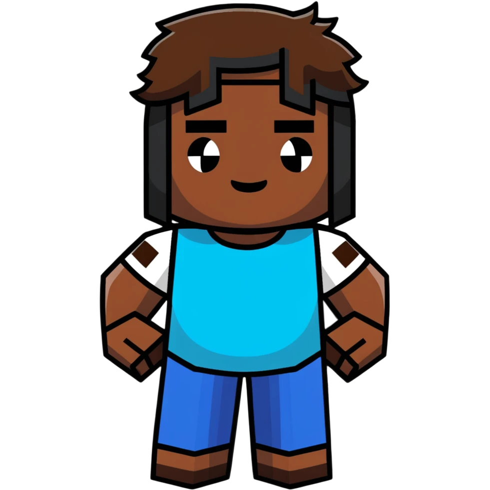 Danielle Brooks as a Minecraft character emoji