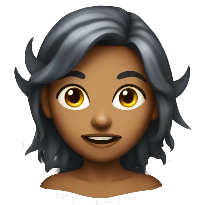Female demon emoji