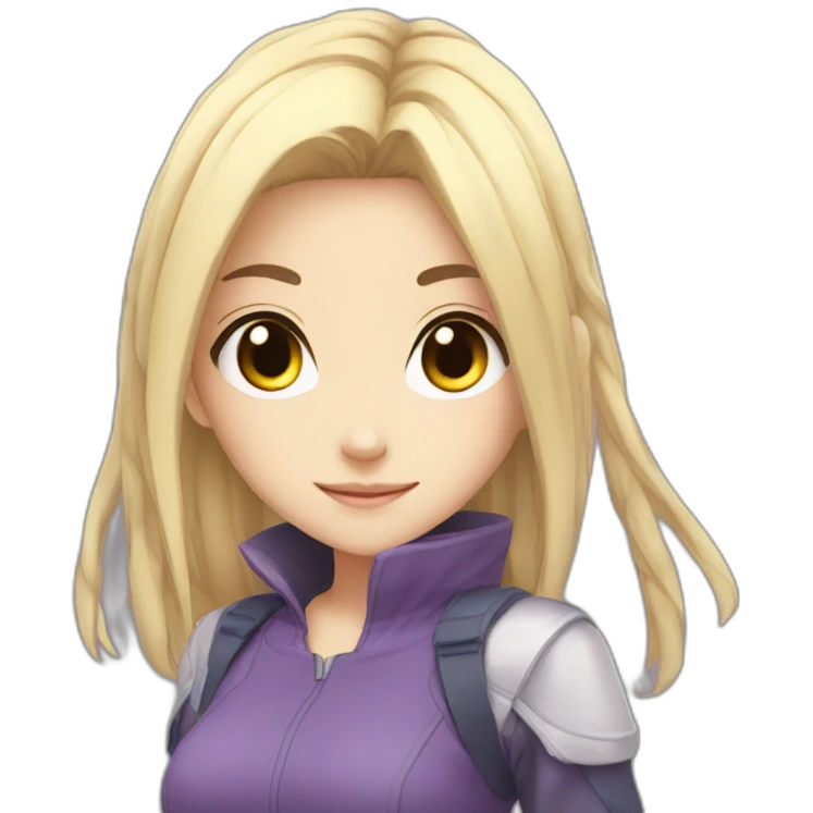 anime girl emoji